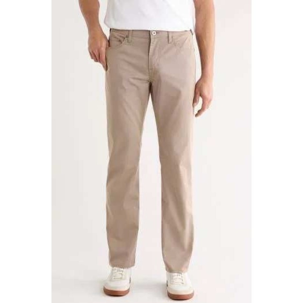 AG Adriano Goldschmied The Graduate Tailored Leg Khaki Pants Mens 36R 1174MRTCBG
